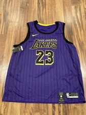 Nike Lebron James La Lakers City Edition Swingman Jersey Aj4618 ... Nike Lebron James La Lakers City Edition Swingman Jersey Aj4618 ...