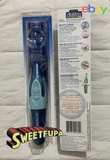 Reach Access Power Flosser w/ 8 Heads Blue Battery Powered Dead Stock NEW