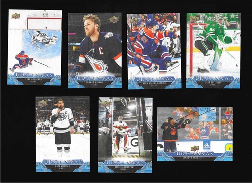 2023-24 UPPER DECK SERIES 1 & 2 HOCKEY UD CANVAS PICK YOUR CARD *FILL YOUR SET** - Picture 5 of 104