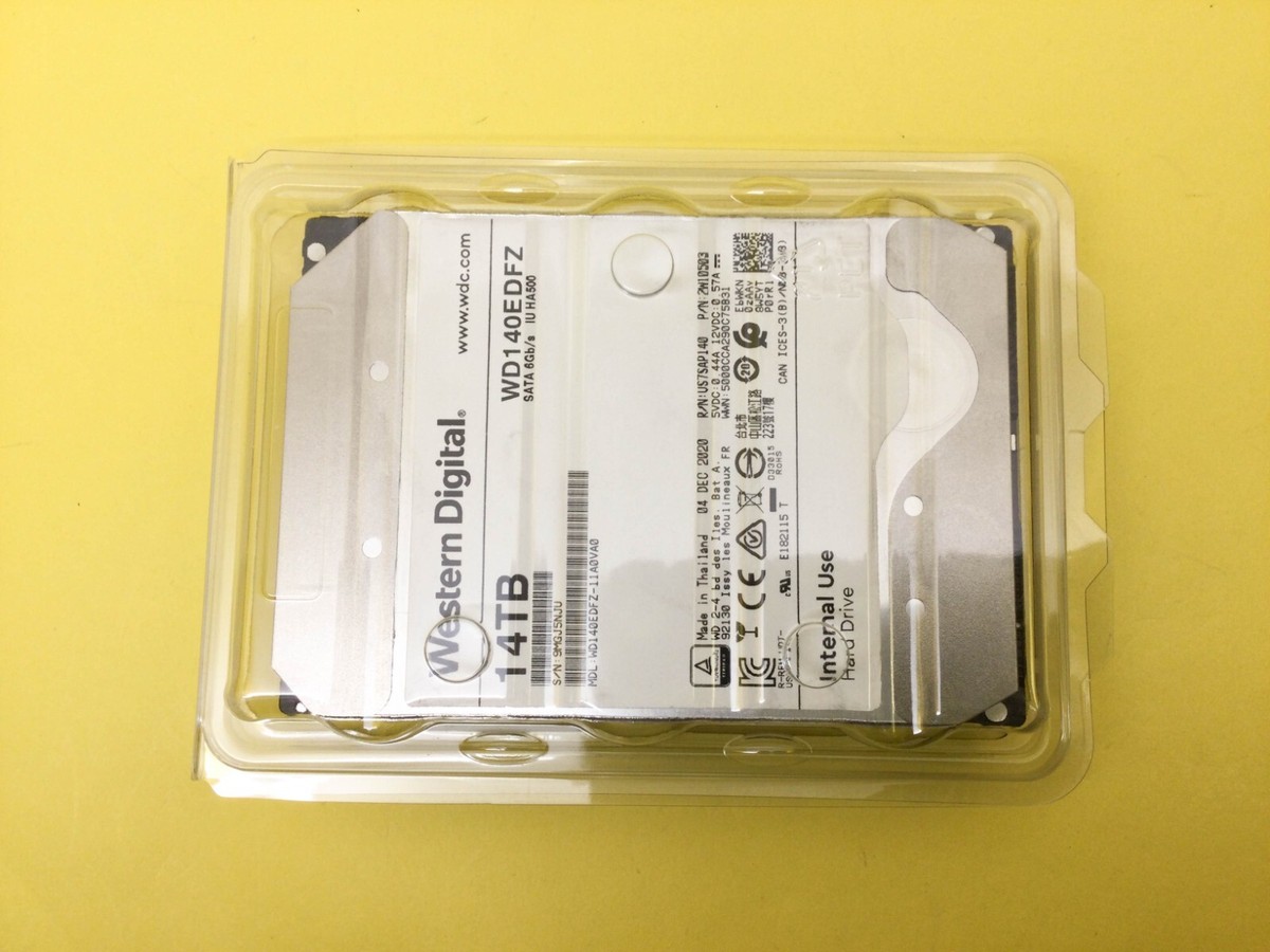 Western Digital 14TB 5400 RPM SATA 6Gb/s 3.5'' HDD WD140EDFZ Western Digital 14TB 5400 RPM SATA 6Gb/s 3.5'' HDD WD140EDFZ