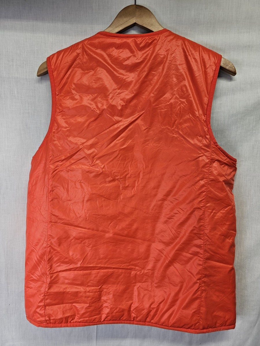 Nike Golf オレンジ パファーベスト Nike Golf Vest Size M Orange Puffer Light Weight Men's | eBay