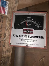 NEW KING INSTRUMENT 7700 SERIES FLOWMETER