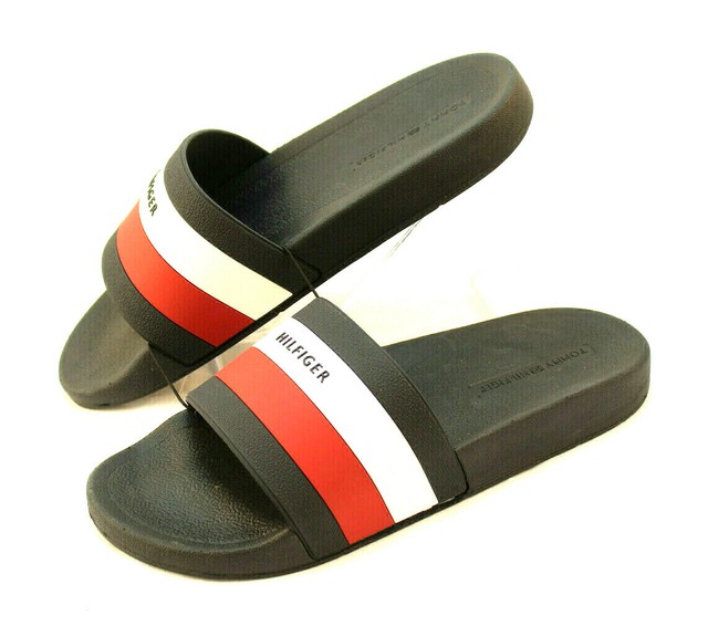 mens tommy hilfiger sliders sale