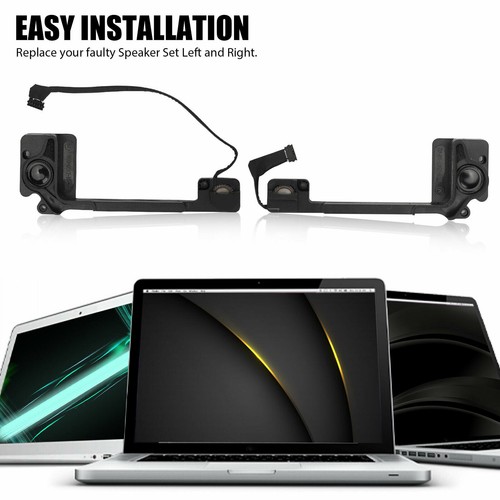 Left+Right Interior Speaker Set For MacBook Pro 13" Retina A1502 2013 2014 2015 - Afbeelding 10 van 11