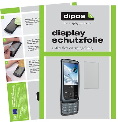 6x Schutzfolie für ECHO SLIDEBA Slide 2,4 Zoll matt Displayschutzfolie Folie