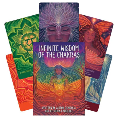 Infinite Wisdom of the Chakras Learning Deep Healing Oracle Cards A DeNicola