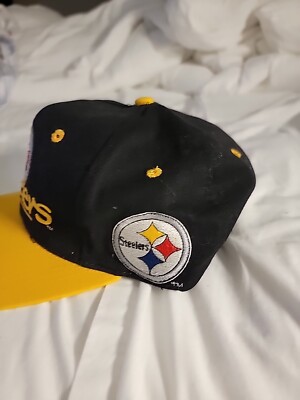 Vintage Pittsburgh Steelers The Game Snapback Hat Cap