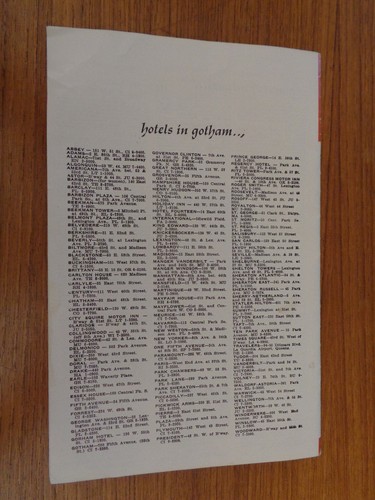 GOTHAM GUIDE Mai 1965 Der offizielle Metropolitan Guide, New York - Bild 5 von 5