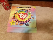 Ty Beanie Babies  1998 Official Club kit 1st Edition unused complete stickers