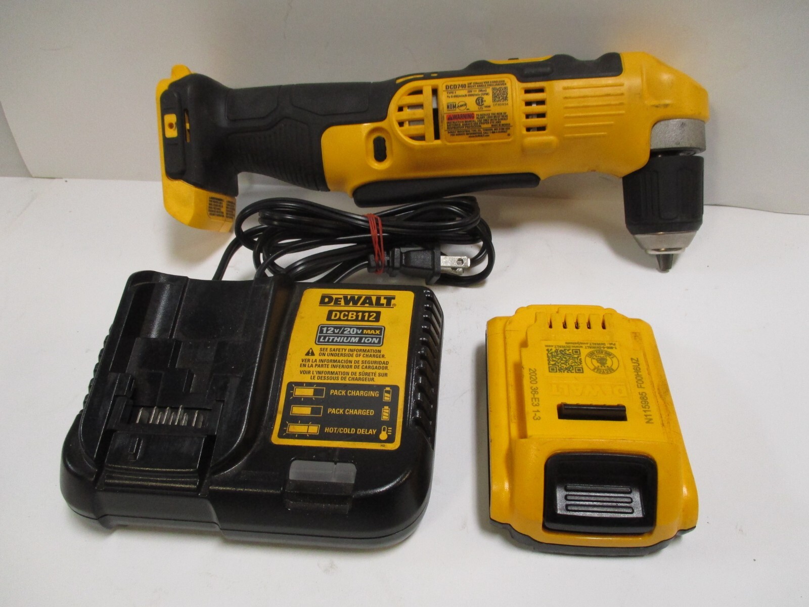 Dewalt Dw965 Dewalt Battery Angle Drill Dewalt 90 Degree Drill