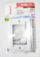 Legrand Metal Starter Box 1" Depth White BW5 41846-BW5-RC-120913 Genuine OEM