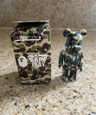 2003 Medicom Bearbrick Series 1 Bape Play A Bathing Ape Figure Toy 
