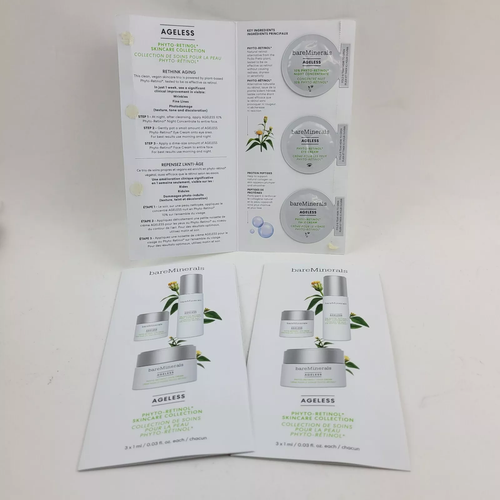 10x BareMinerals Ageless 10% Phyto-Retinol Night Concentrat Sample Card 1ml each - Picture 4 of 5