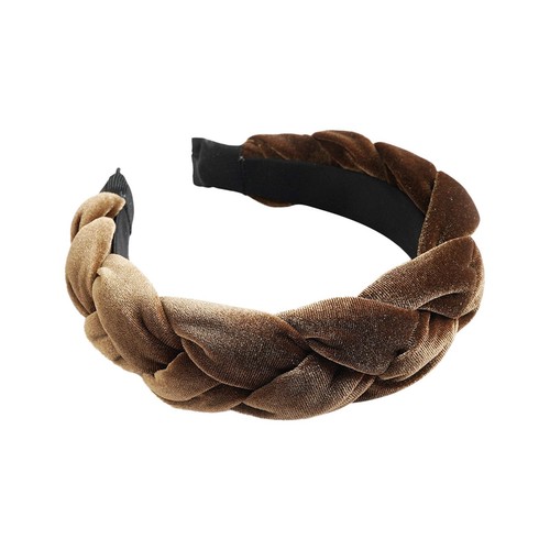 Velvet Braided Headbands for Women, Girls,Wide, Non-Slip Padded Hair Accessories - Picture 35 of 69