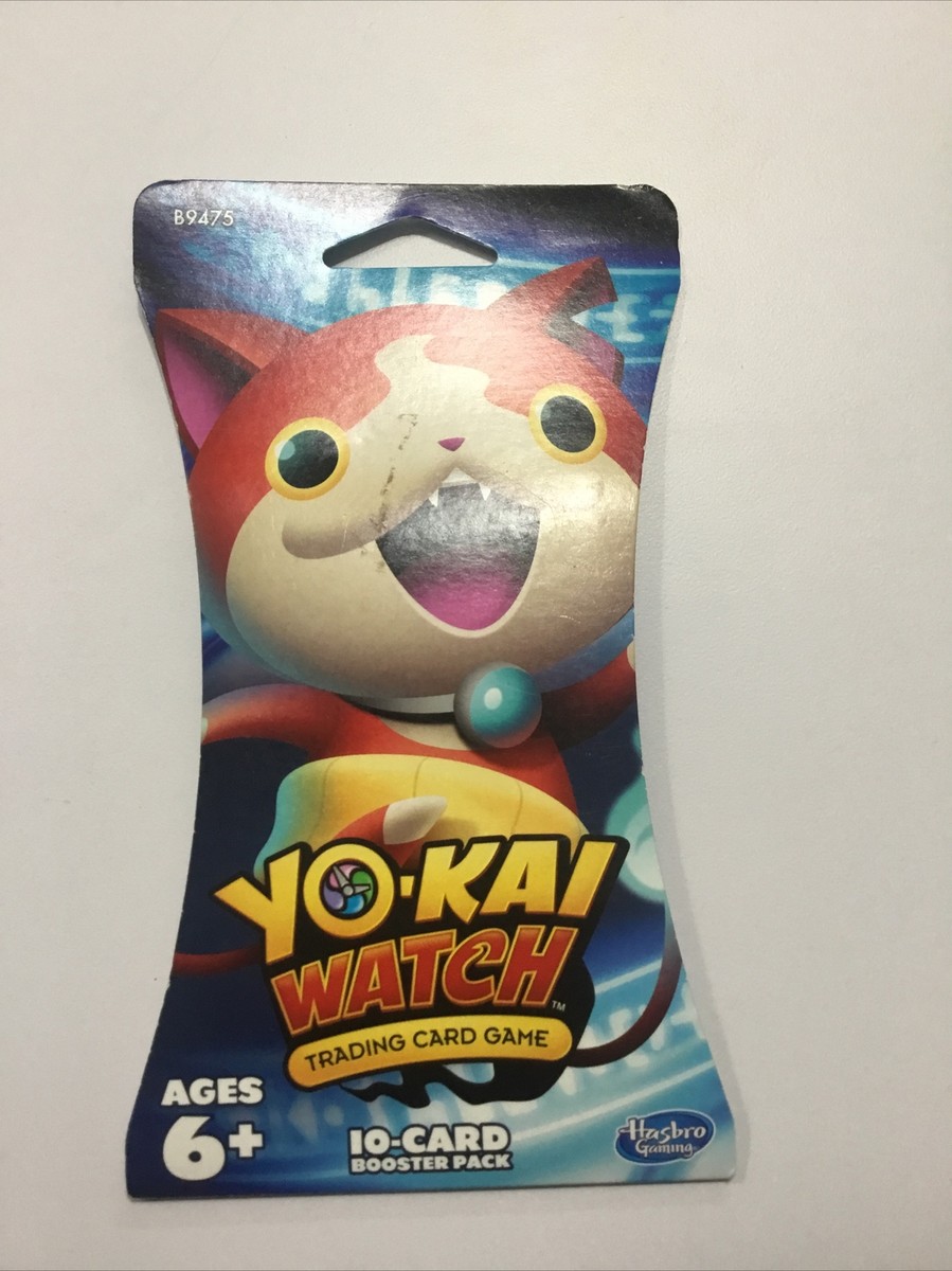 yo kai watch booster box Yo-Kai Trading Card Game Collection Wave 1 Gag Toys by BANDAI Hasbro Gaming Yo-Kai Watch Trading