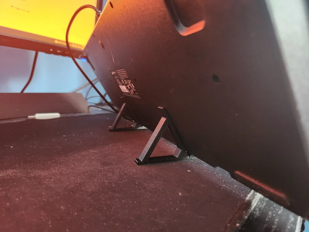 Mechanical Keyboard Stand Dock For Desk/Shelf Display 3D Printed Display Standx2