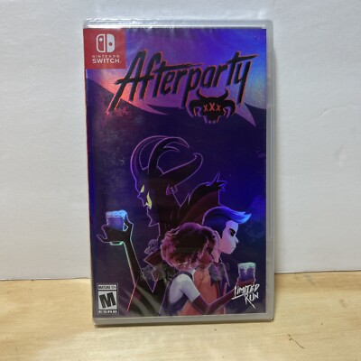 AFTERPARTY 未開封　Nintendo Switch Afterparty XXX Nintendo Switch Limited Run #95 Brand New