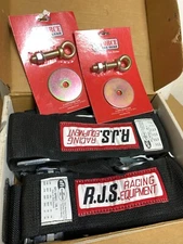 RJS RACING SFI 16.1 5 Way Pt HARNESS BELT  BLK 50502-16-23