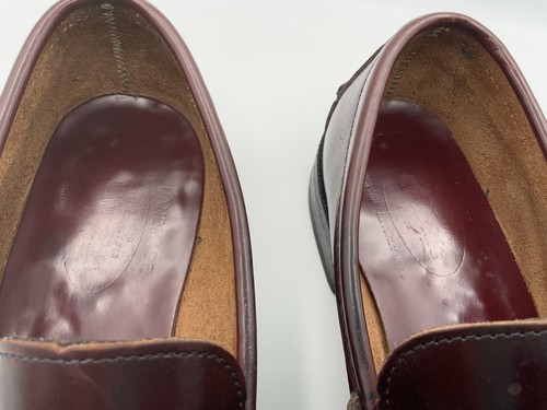 Church's Shoes Penny Loafers Hand Made Cordovan Leather Shoes Mens 10 M - Picture 13 of 17