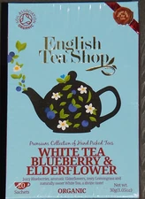 ENGLISH TEA SHOP ORGANIC whiteTea 20 Sacs 2025