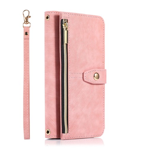 For Samsung Galaxy S23 24 Ultra A54 A34 14 Zipper Leather Case Flip Wallet Cover - Picture 14 of 17