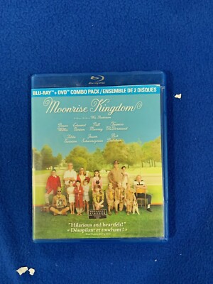 Moonrise Kingdom (Blu-ray/DVD, 2012, Canadian) (GOOD CONDITION)
