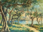 Desjardins (Early20th Century, French) Impressionist Art School Oil Painting