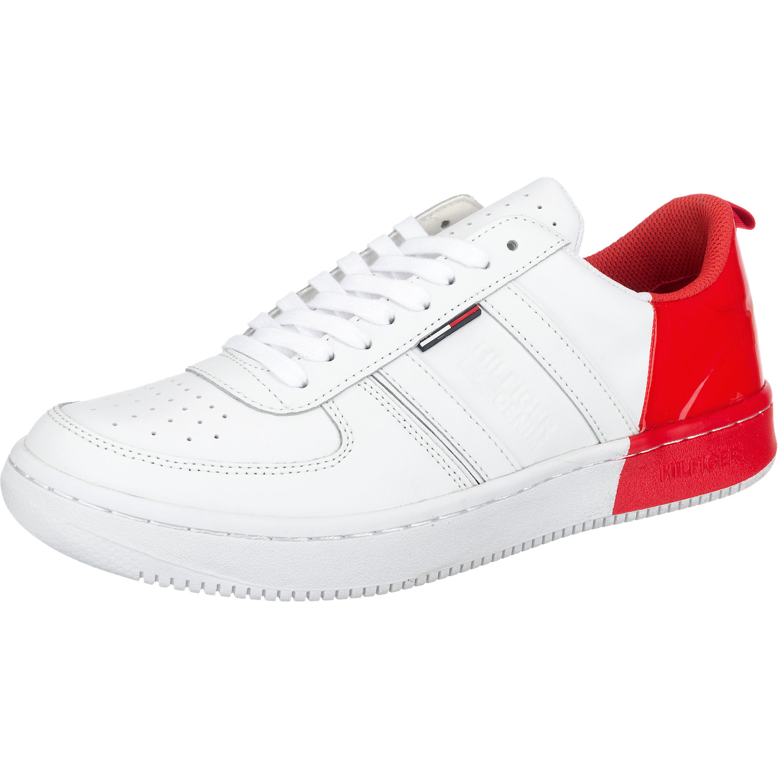 Neu HILFIGER DENIM Jump Sneakers weiß-kombi 5772507 Neu HILFIGER DENIM Jump Sneakers weiß-kombi 5772507