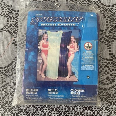 Swimline 72  Vinyl Air Mattress Purple Pool Raft Swim Swimming Inflatable New