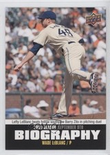 2010 Upper Deck Season Biography Wade LeBlanc #SB-179 0f0