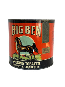 big ben tobacco can Big Ben Tobacco Tin