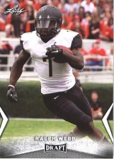 2018 Leaf Draft #46 Ralph Webb - FB