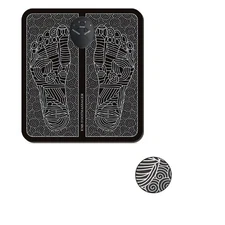 Foot Massager Mat Electric Pad Blood Muscle Circulation Relief Pain LED USB