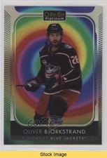 2021-22 O-Pee-Chee Platinum Rainbow Color Wheel Oliver Bjorkstrand #157 READ t4m
