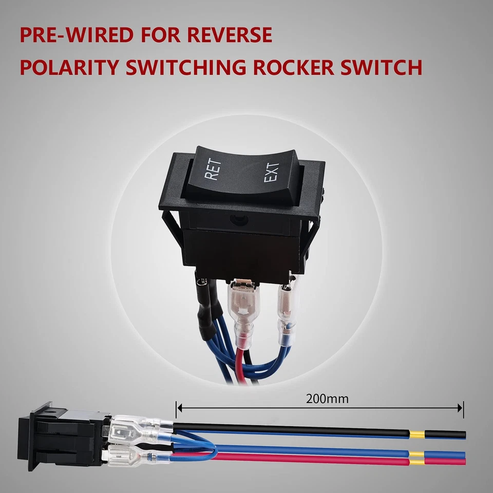 Momentary Switch Polarity Reverse 6 Pin (ON) Off (ON) RV Power Jack DPDT Rocker - Image 3 of 4