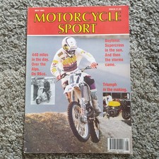 Vintage Motorcycle Sport Magazine May 1993 Triumph Dayton Ducati Collectable
