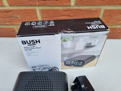 Joblot of 2, Bush Abbey DAB+/FM Clock Radio, Black. Lot of 2 Bush Abbey DS962A - Picture 6 of 24