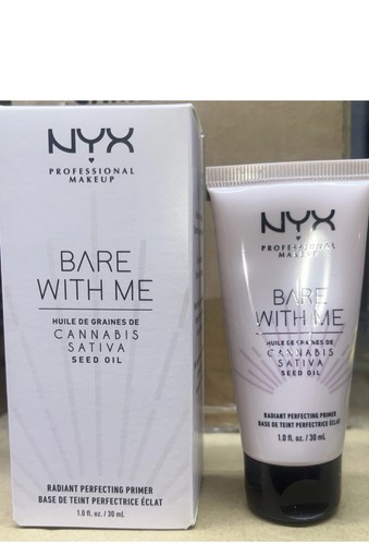 1x NYX Professional BareWithMe Sativa SeedOil Radiant Perfecting Face Primer 1oz - Picture 1 of 2