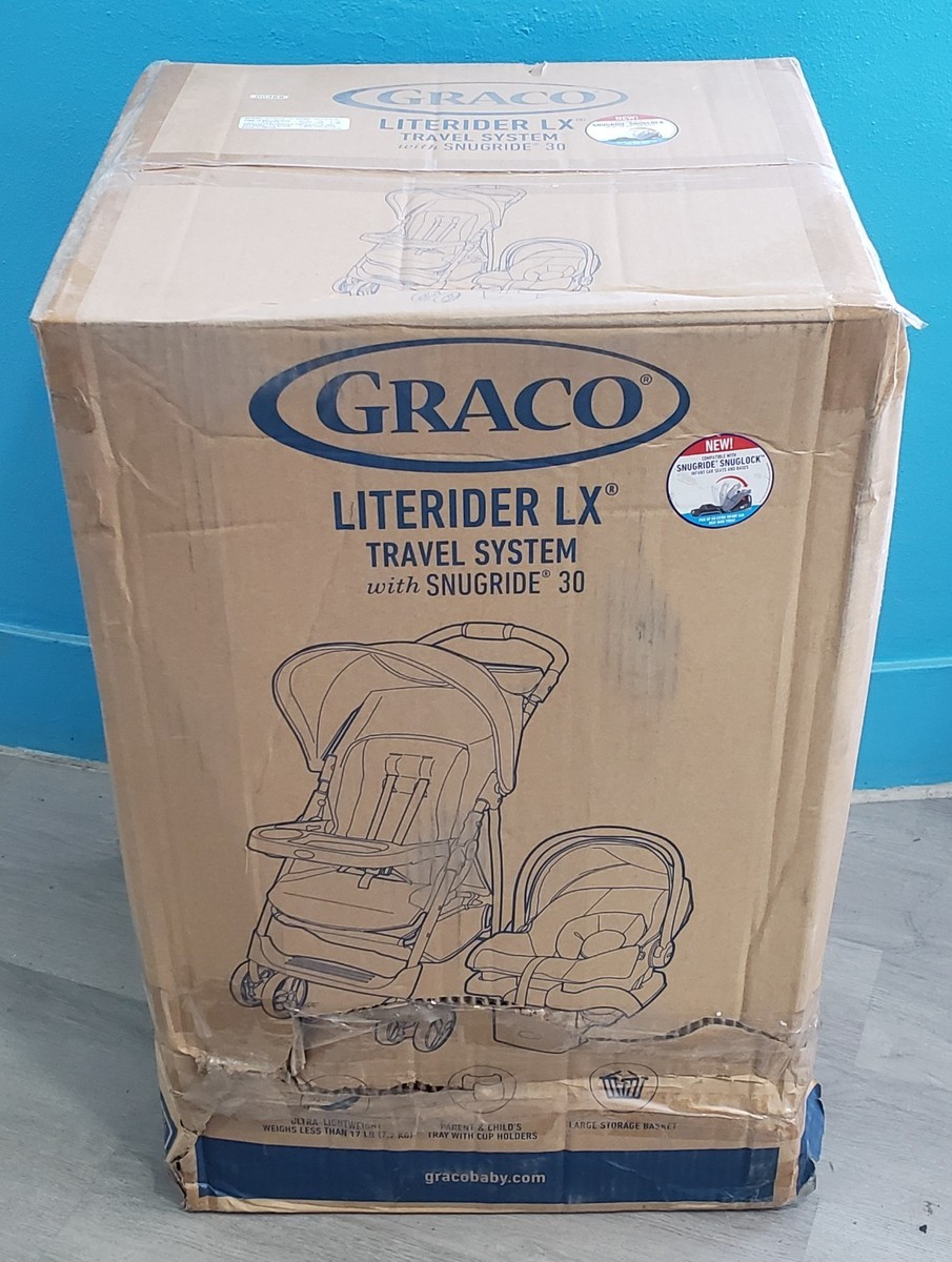 GRACO LITERIDER LX TRAVEL SYSTEM, XANDER *DISTRESSED PKG | eBay