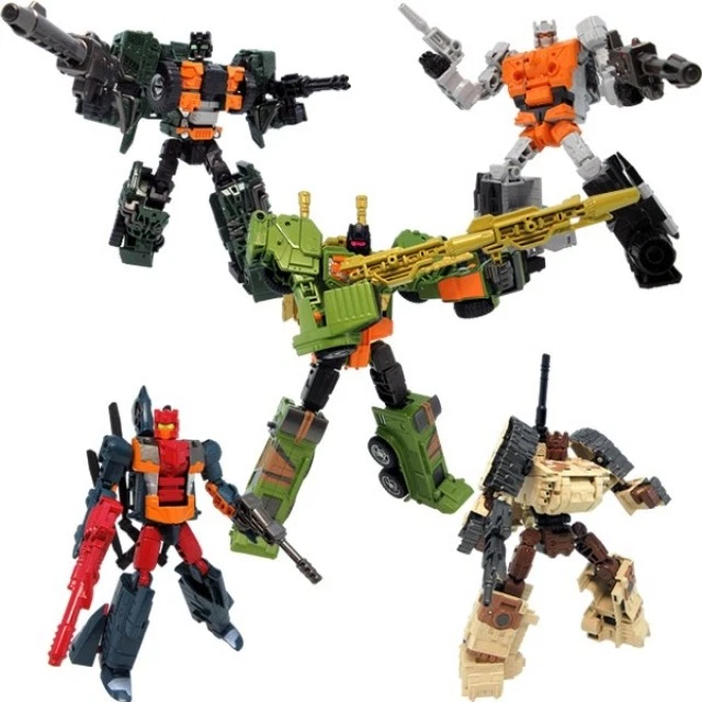UW-EX Baldigas Combiner Set of 5 | Transformers Unite Warriors | Takara Tomy - Image 3 of 4