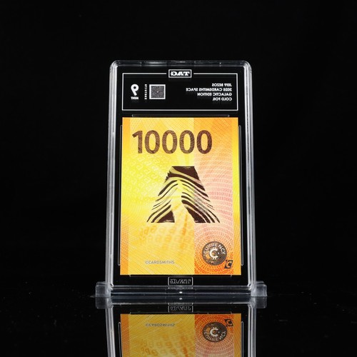 Tarjeta de moneda Cardsmiths 2025 serie espacial Jeff Bezos lámina fría etiqueta como nueva 9 - Imagen 4 de 4