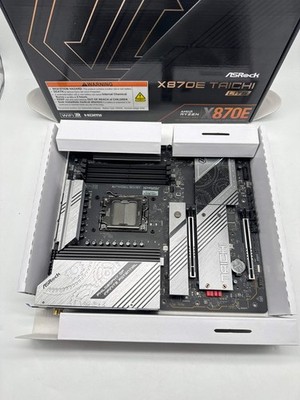 ASRock X870E Taichi Lite AM5 EATX Motherboard DDR5 Wi-Fi 7 - Used