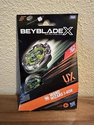 Beyblade X Wand Wizard (Wizard Rod) Green 1-60R (Rush) Hasbro USA Takara Tomy