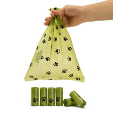 Eco-Friendly Pet Waste Bags - Biodegradable, Scented, Leakproof, for Dogs  Cats