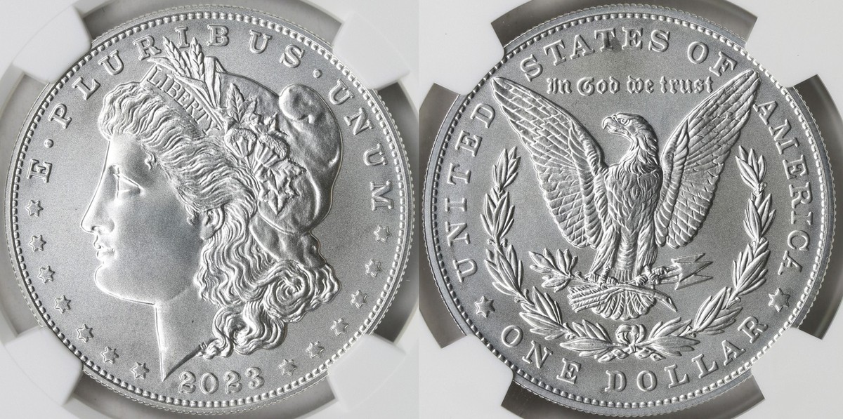 アメリカ2023年ピース1ドル銀貨 NGC MS70 2023 $1 Morgan & Peace Dollar NGC MS70 Early Releases | eBay