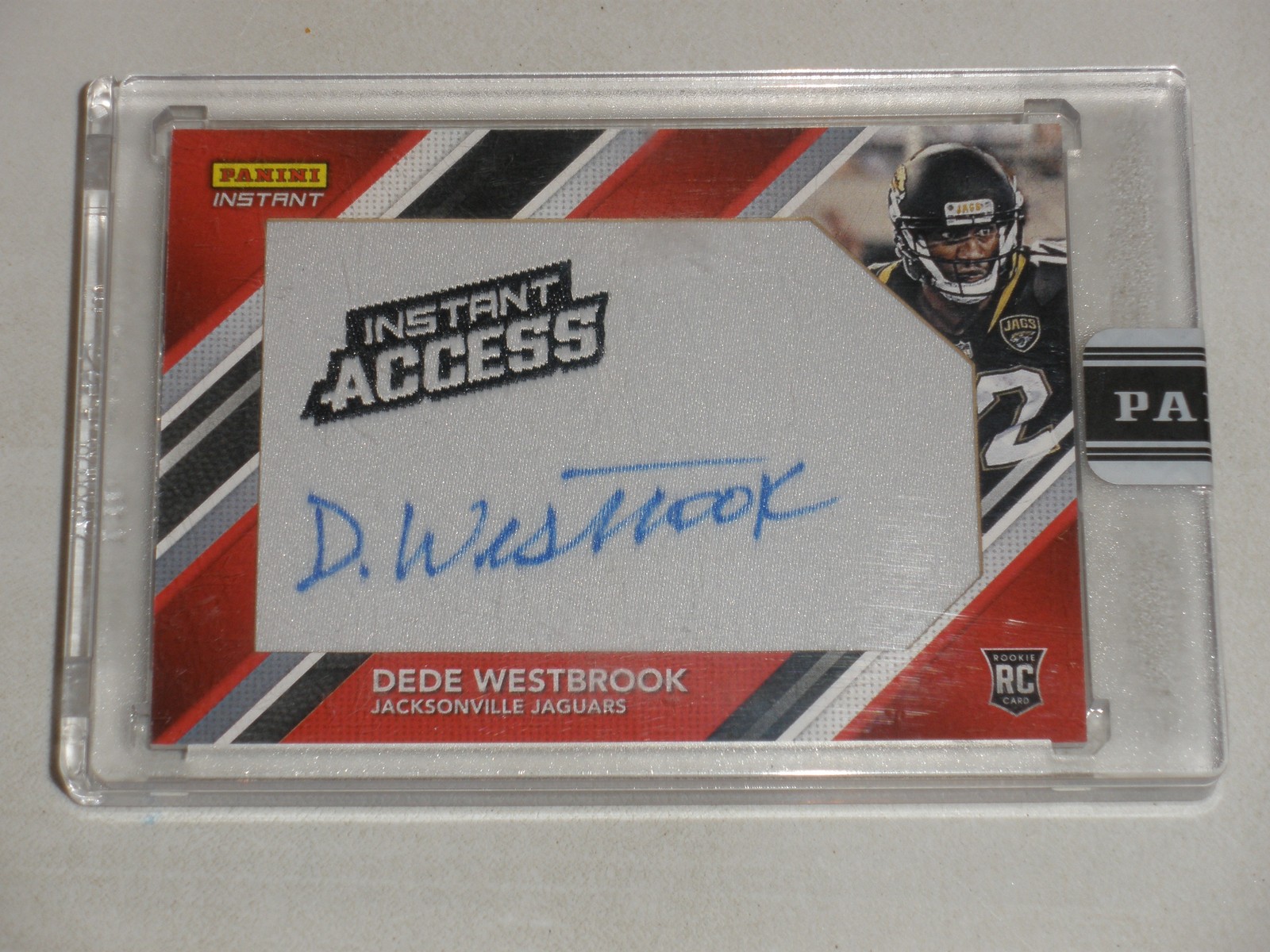 Dede Westbrook Panini Prizm Rookie Introductions #12 Base