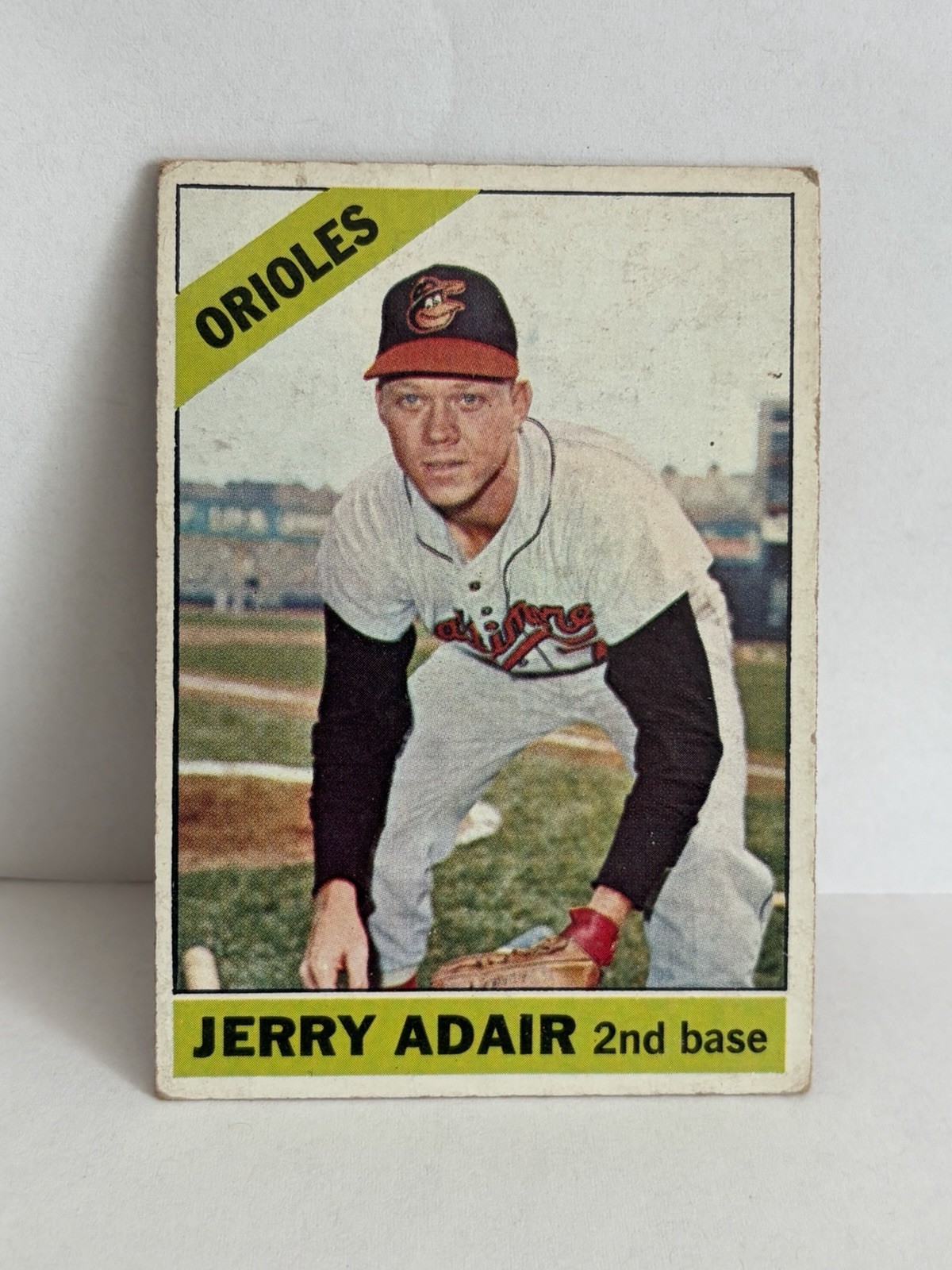 Jerry Adair #533 Baseball Cards 1966 Topps trading card — raw and PSA graded price guide