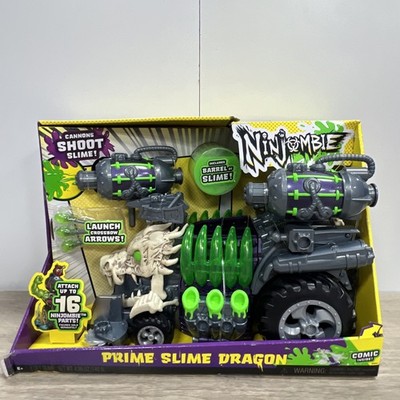 Ninjombie Prime Slime Strike Dragon Deluxe Action Figure Tank Vehicle 