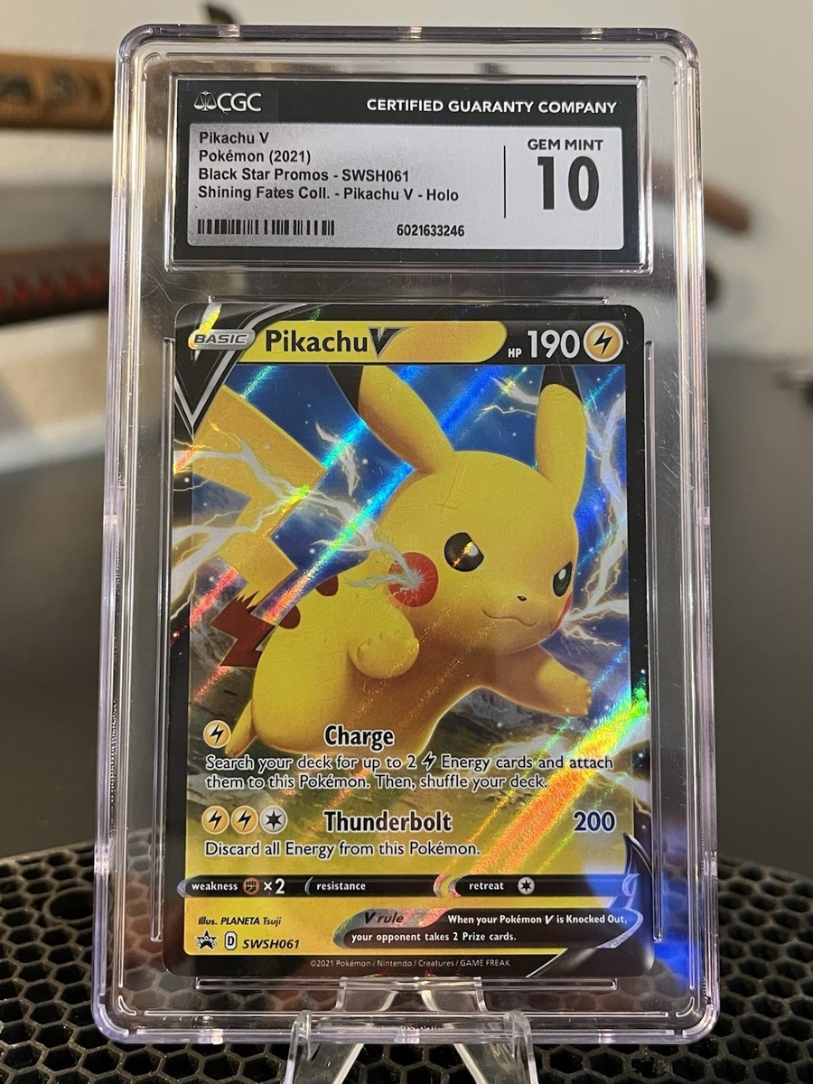 pikachu v holographic card Pikachu V 043/185 - Vivid Voltage - Ultra Rare Holo Pokemon Card NM