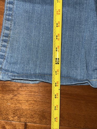 Vintage True Religion Jeans Women 29 Blue Becky Bootcut Distressed Denim Stretch - Picture 4 of 21